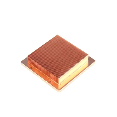 Mini Dual Tower 6 Heat Pipes Liquid CPU Heat Sink with Copper Aluminum Material and LED Cooling