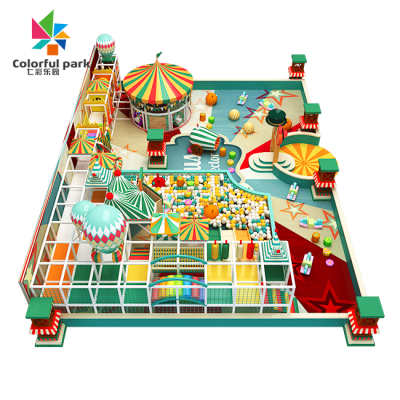 Colorful  Park Customization of Children's Soft Play Playground Kids Outdoor/ Indoor Arcade Game Children's Game Center