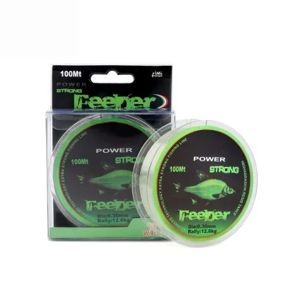 Nylon Fishing Line Main Line 100 Meters Camouflage Color Invisible Strong Tensile Factory Direct Wholesale