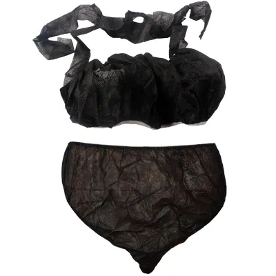 Wholesales Disposable Spa Bra Spay Tanning Non Woven pp Disposable Bra for Salon /spa