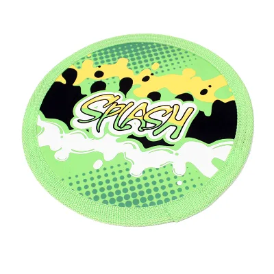 Soft Silicone Flying Disc Toy for Kids Outdoor Lawn Game & Kindergarten Teaching Plastic Disk Flyer
