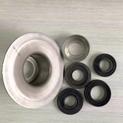 China Manufacturer Made High Precision Flanged TK6305 Idler Roller Punched Carbon Steel Bearing Housing 127mm Roller for