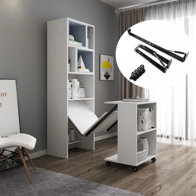 WT-B12 New Design Convertible Folding Pull Out Extension Dinning Table Computer Desk Mechanism