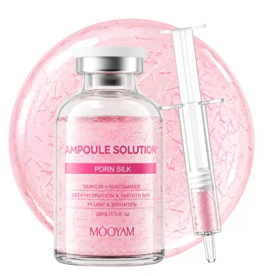 Top Manufacturer Skin Care Brightening Glow Hydrating Silk Peptides Korea Cosmetic PDRN Ampoule Serum