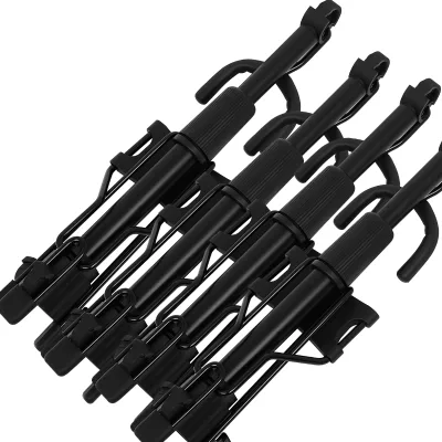 Wholesale Durable ABS+Metal Foldable Floor Stands Saxophone Instruments Collapsible Display Stands Exhibitions Events Black