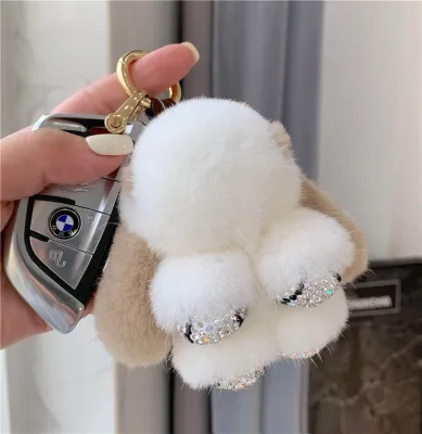 Hot Sale Baby Stuffed Animal Plush Kids Toys My Melody Soft Plush Dolls Cute Rabbit Key Chain for the Car Package Pendant