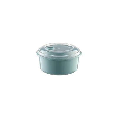 Wholesale 3pcs Round Fresh Keeping Plastic Airtight Food Container Food Storage Container Set with Lids