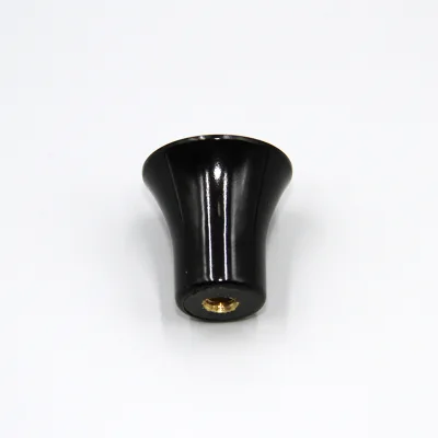 HZ.102001 M5 M6 Black Formica Round Head Small Handle Mechanical Hand Twist Screw Mushroom Knob Handle