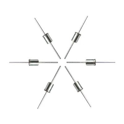 EURO ZF4.7-4.3C1000102ZX EIA X7R Ceramic Tube Filters Tinned Shell Silver Plated Pins -55-125C Operating Temperature 100Vdc 15A