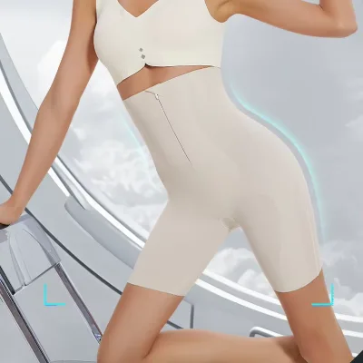 Full Range Shaping Buttocks, Waist, and Abdomen Lifting Peptide Protein Compression Pants