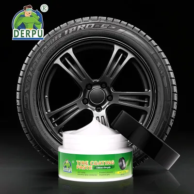 Advanced High-Gloss UV Sunlight Tire Shine Car Tires Paste Brightener Blackening for Car Care for Finish Tire Coating