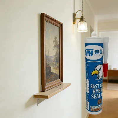 Low Shrinkage Flexible MS Polymer Sealant Non Corrosive High Tack Construction Sealant Caulking Adhesive