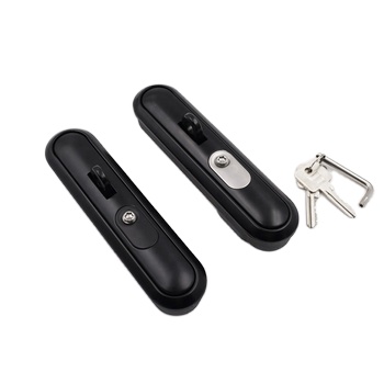 Haitan 5G Cabinet Locks A7125/MS864-4 High Security Deadbolt Lock Double Sided Keyless Electric Outdoor Brass Black Coated Zinc
