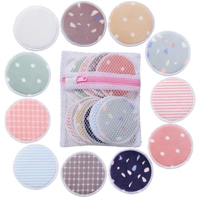 Custom Logo Bamboo Fiber Terry Makeup Remover Pads Washable Reusable Makeup Remover Towel Set