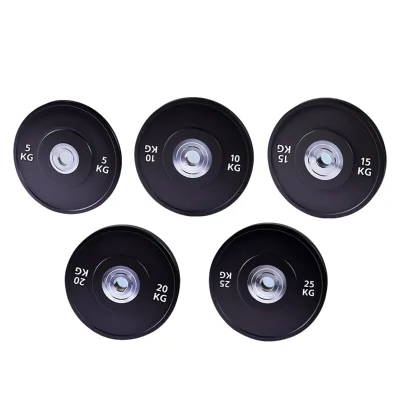 WENDY Fitness Power Training Hi Temp Rubber Custom Full Rubber Bumper Weight Plate Black Home Use High Quantity Best Price