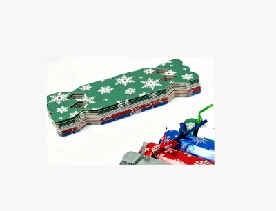 Christmas Crackers Candy Box Gold Foil Printing Xmas Bonbon Paper Box