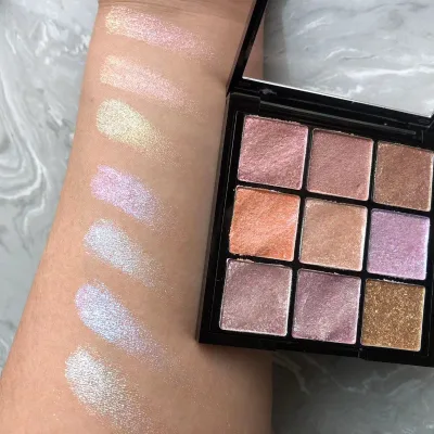 9 Colors Kit High Pigment Chameleon Powder Pressed