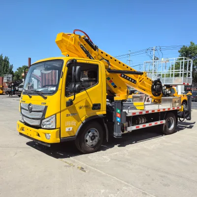 Jiubang Factory Aerial Worker 300kg Electric Straight-arm Aerial Work Platform