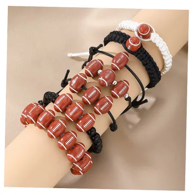 Fashion New Design Rugby Braided Rope Bracelet for Men Bracelet