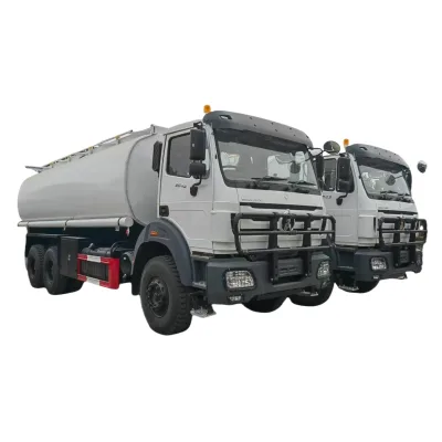 Beiben 20tons Tanker Delivery Truck 20000L Water Carrier Truck 316 Food Grade Stainless Steel Drinking Water Transport Vehicle