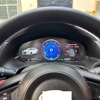 Car Digital Dashboard Speedometer Display for Mazda Axela CX-4 2014-2019 LCD Instrument Panel