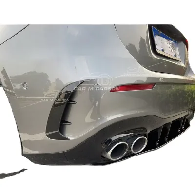 Auto Parts W177 A45 Carbon Fiber Rear Bumper Vent for Class W177 A45 Canard Bumper Lips Car Application