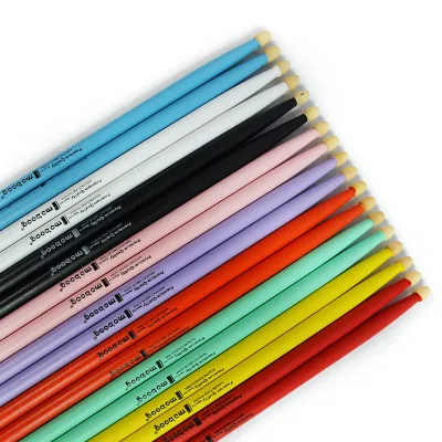 Factory Hot Sale Maple Birch Colorful Frame Electronic Practice Drum 5A 7A Drum Stick