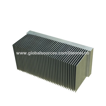Turning aluminum profiles multiple heatsink extruded Solid Metal Heat Sink extrusion heat radiat