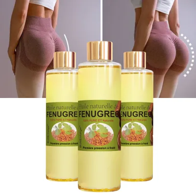 Fast-Absorbing Plant-Based Fenugreek Oil Nourishing Lightening Buttocks Firming Skin Elasticity Curve Boosting 200ml All Skin