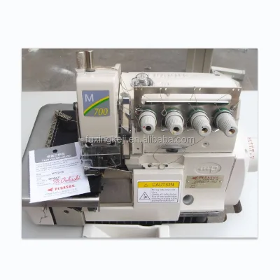 Pegasus M700 4 Thread Overlock Machine Overstitching Industrial Sewing Machine Apparel Machinery