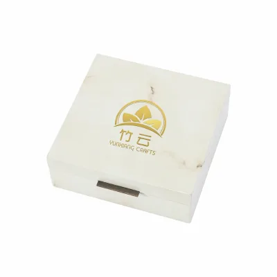 Custom White Piano Lacquer Wooden Coffee Capsule Storage Box  Food Packaging Organizer Wooden Box for Coffee  Gift Packing