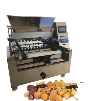 Automatic Encrusting Machine High Capacity Filled Cookies Making Machine