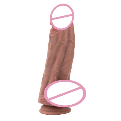 G spot Stimulator Dildos Feels Like Skin Body Safe Materialwith Strong Suction Cup for Adult