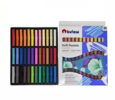 36 Pcs Art Soft Pastel Wax Crayon Oil Pastel for Coloring