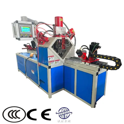 High-efficiency Automated Angle Steel Punching Machine, Cable Reel Support Structure air Conditioner Bracket