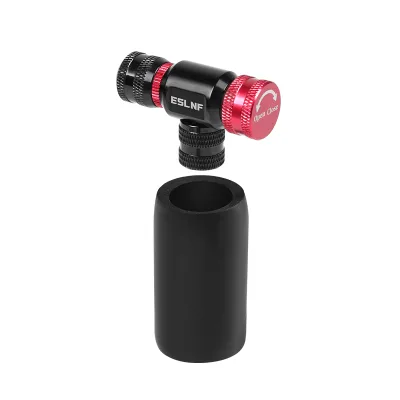 Mini Hand Air Pump High Pressure Transfer Cylinder Gas Nozzle Heat Pump Bike Bicycle Co2 Pump Inflator Nozzle