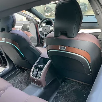 Henacool for Volvo S90 XC90 XC60 S60 V90 V60 V60 Small Table Panel Folding Rear Backrest Car Dining Table and Laptop Holder
