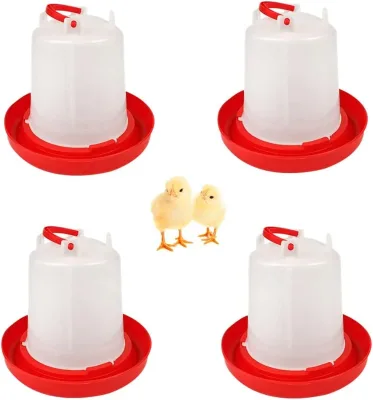 Farm Supply 11L Opening Feeder Drinker Chicken Poultry Chick Hen Food Water Accessories Fill Chick Waterer Bowls
