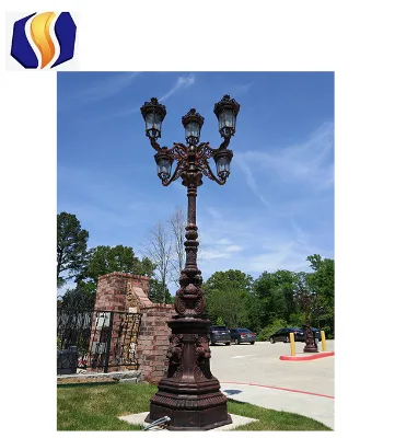 3.6 M Outdoor Street Decorative Casino with Three Lamp