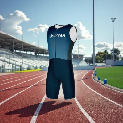 Custom Soft Touch Cycling Sets Stretchable Swim Unitard Anti Chafing Triathlon Suit