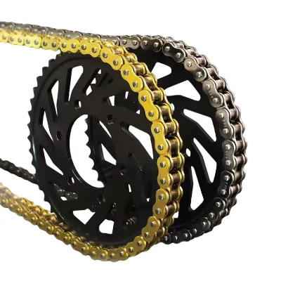 Motorcycle Chainring Set with 428H Racing Chain. 45T + 14T Chainring. 520-116 Links. Ultimate Modification Tool.