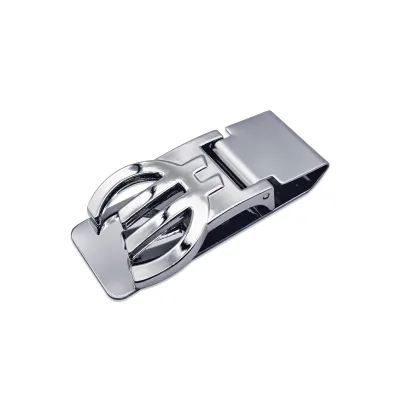 Custom Wholesale Wallet Credit Card Holder Stainless Steel Square Money Clip Luxury Spring Money Clip