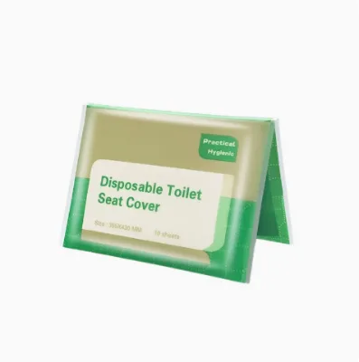 Wholesale Small Wallet Travel Pack for Adult Kids Potty Training Flushable Biodegradable 1ply Disposable Toilet Seat Cover