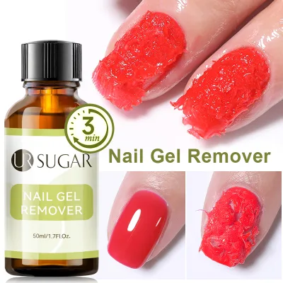 UR SUGAR Quick Easy Nail Magic Remover Custom Logo 50ml Organic Soak Off UV Gel Nail Polish Remover for Nails Salon Spa