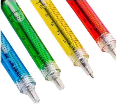 Entertaining Plastic Syringe Pen Novelty Ballpoint Pen Promotional Gift Customized Logo Haotian Brand Black/Blue Ink