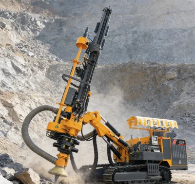 Heavy Duty KZ9 Dust-proof Rock Blasting Drilling Rig Crawler Hydraulic Drill for Oilfield Mine & Limestone Quarry