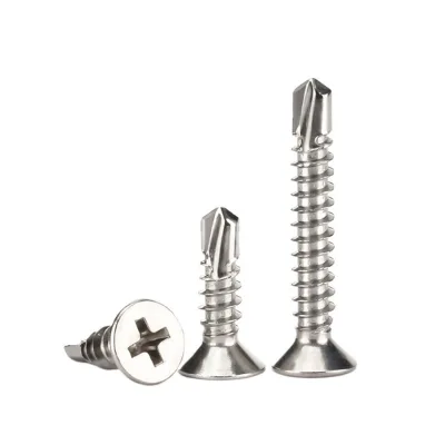 SS304 Self-drilling Screw High Strength Rust-Proof for Bathroom & Kitchen Tile Backer Board Applications