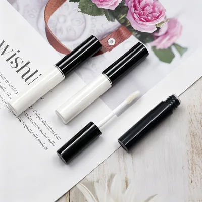 Customize Own Brand Eyelash Glue With Logo Clear and White Super Strong Waterproof Lash Glue for Full Strip Eyelashes