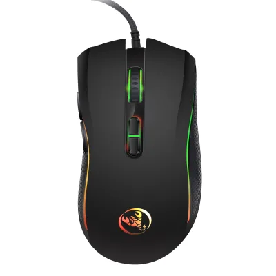 HXSJ A869 3200DPI 7 Buttons Optical USB Wired Mouse Gamer Computer Mouse Gaming Mouse for Gamer