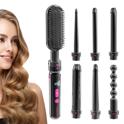 Curler Fan Cooling Technology Wand Spiral Non Brand Straightener Tourmaline Ceramic Qi Mei Di Ball Head Hair Curlers